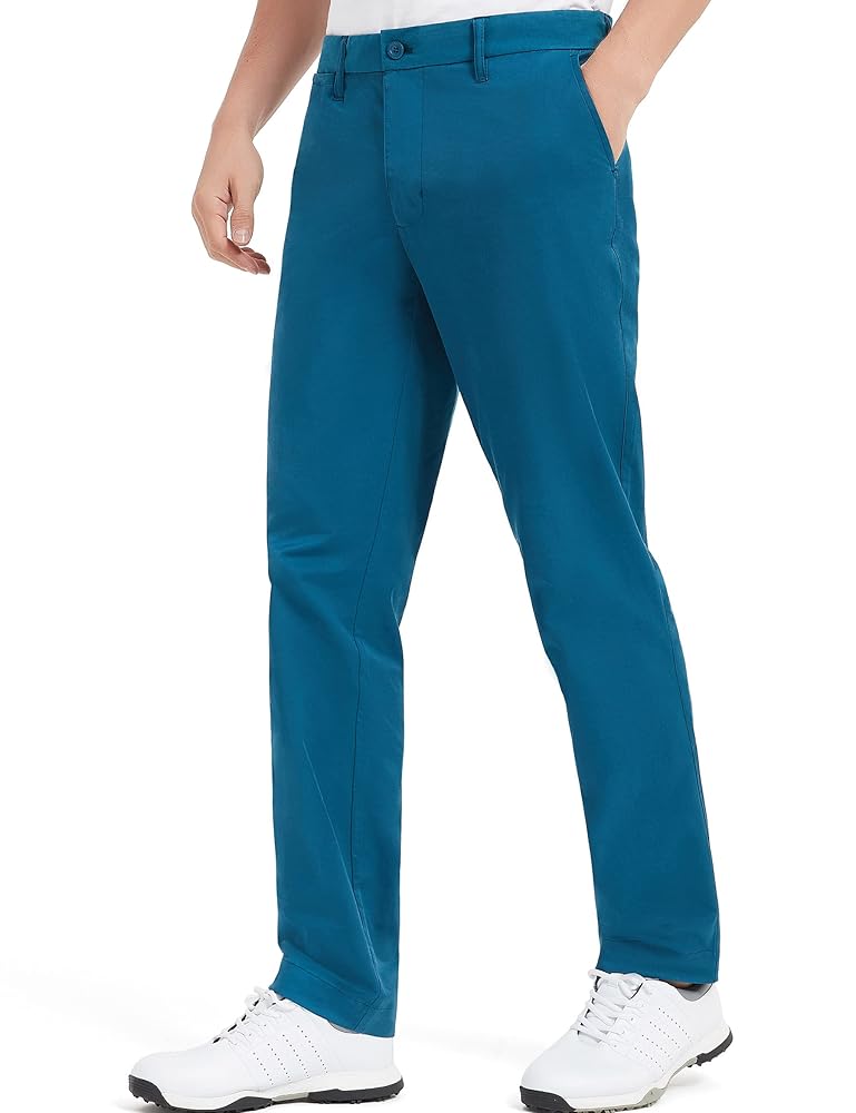 Amazon.com: Lesmart Men Golf Pants Expandable Waistband